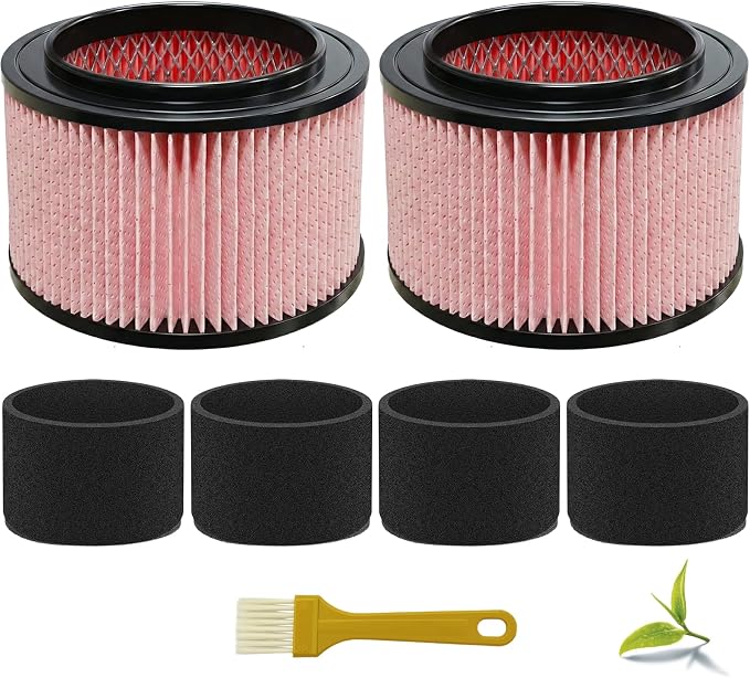 VJFF Replacement Fine Dust Filter Fits Vacmaster VFB511B 0201 Beast/ VWMB508 by LVJUSEN