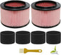 VJFF Replacement Fine Dust Filter Fits Vacmaster VFB511B 0201 Beast/ VWMB508 by LVJUSEN