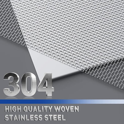 MAGZO 304 Stainless Steel Mesh Screen Roll 35in x 10ft - Image 3