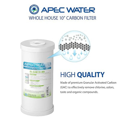 APEC Water Systems CB1-CAB10-BB Whole House Carbon Water Filter - Image 3