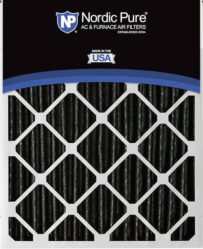 Nordic Pure 16x20x2 Pure Carbon Pleated Odor Reduction Merv 8 Furnace Filters - Image 5