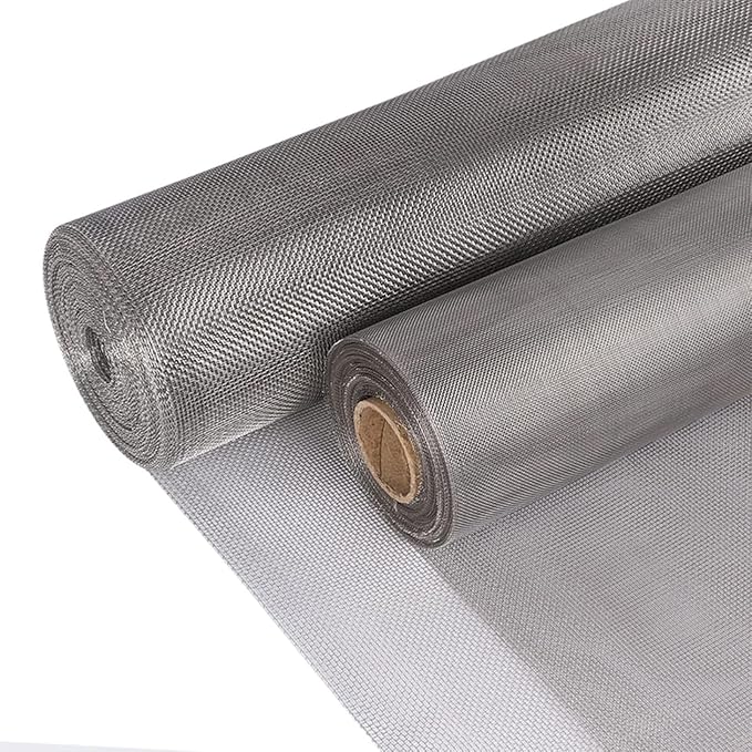 304 Stainless Steel Filter Mesh Roll 60 and 120 Mesh, Precision Woven Wire Cloth - Image 4