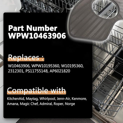 WPW10463906 Dishwasher Filter Replacement WPW10195360, PS11755148, AP6021820 - Image 2