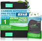 Breathe Naturally Universal Cut To Fit Carbon Activated Air Filter by BreatheNaturally