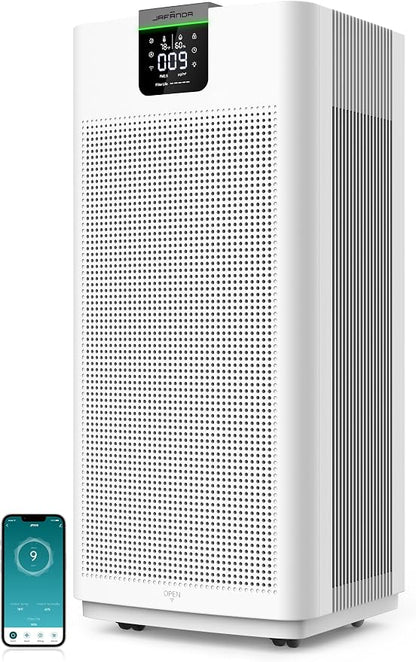 Jafända Air Purifiers for Home Office 4575 ft², APP & Alexa, Ture HEPA 13 by Jaf%C3%A4nda