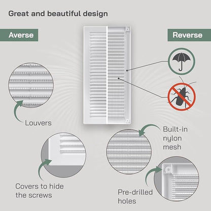 Vent Systems 4" x 11" Inch - Image 3