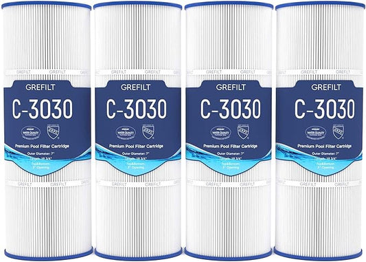 C3030 Pool Filter Cartridges, Compatible by GREFILTLLC