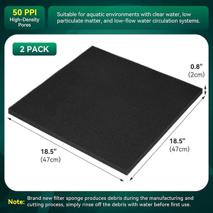 Borlech Aquarium Bio Filter Sponge Pad - Image 9