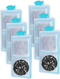 6 Pack Filter Cartridge Compatible by Cunina