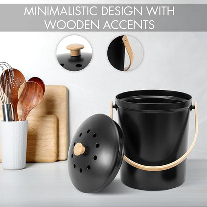 Beautiful Kitchen Compost Bin - Image 5