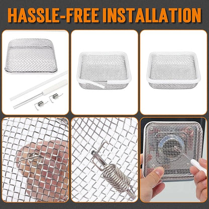 TONDA RV Furnace Vent Screen, Bug Screens Heater Vent Cover - Image 3