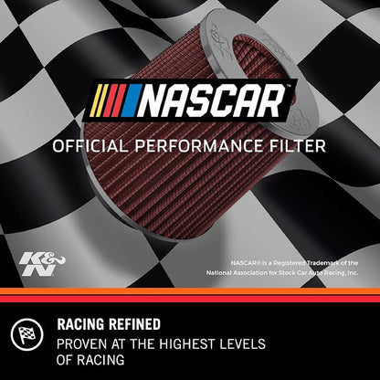 K&N Universal Clamp-On Air Filter: High Performance, Replacement Engine Filter: - Image 5