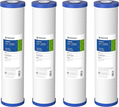 Pentair Pentek EP-20BB Big Blue Carbon Water Filter, Whole House Carbon Block by PENTAIRPENTEK
