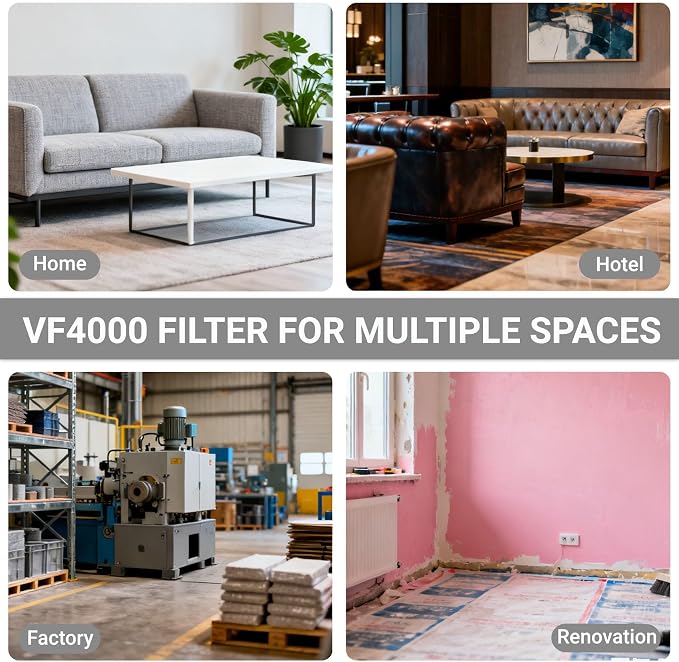 VF4000 Standard Wet/Dry Vac Filter Compatible - Image 6