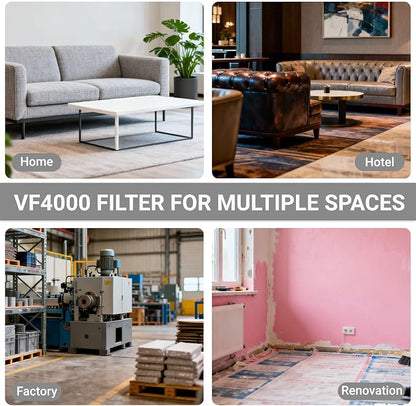 VF4000 Standard Wet/Dry Vac Filter Compatible - Image 6