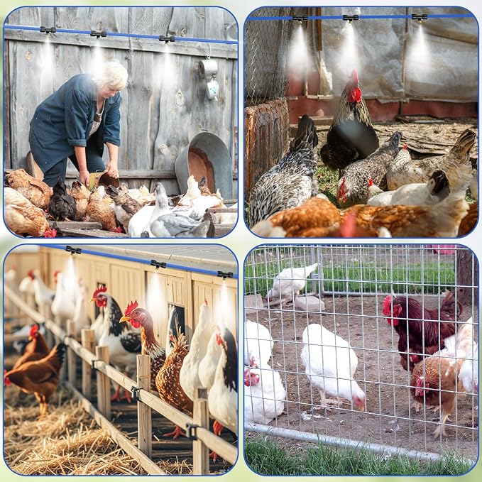 Upgraded 33FT Chicken Coop Cooling System - Image 9