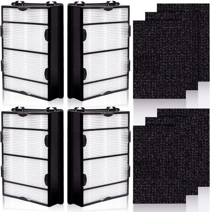 HAPF600 Filter Replacement for Holmes HAPF600 Air Puri-fier, 4 Filter + Carbon by Lichelete