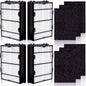HAPF600 Filter Replacement for Holmes HAPF600 Air Puri-fier, 4 Filter + Carbon by Lichelete