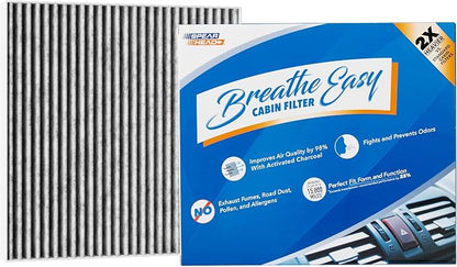 Spearhead Odor Defense Breathe Easy AC & Heater Cabin Filter | Fits 2017-25 by SPEARHEAD