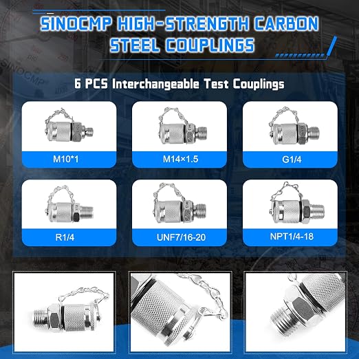 SINOCMP Hydraulic Pressure Test Kit - Image 3