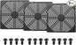 PATIKIL 150mm Fan Filter Grill by PATIKIL