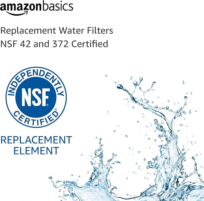 Amazon Basics Faucet Replacement Filter, Carbon Block Filter Fits Mist- Water - Image 5