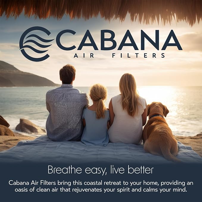 Cabana Filters 6-Pack 14x30x1 MERV 8 AC Furnace Air Filter - Image 5