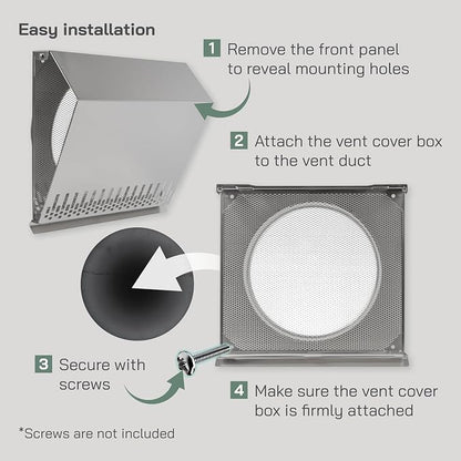 Vent Systems 10" Inch Air Supply Vent Cover - Image 4