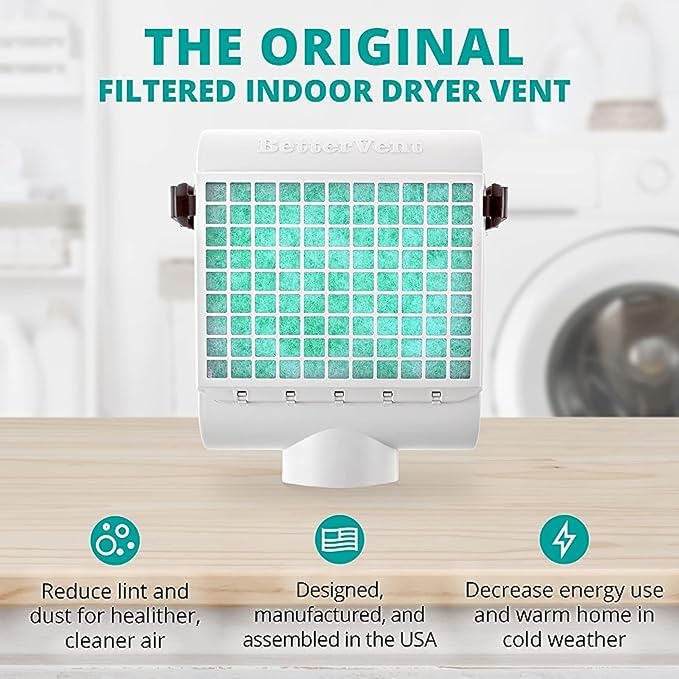 BetterVent Indoor Dryer Vent by ADR Products | No Water - Image 2