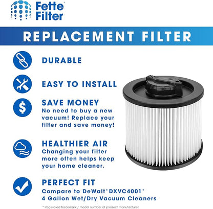 Fette Filter - DXVC4001 HEPA Filter Compatible - Pack of 2 - Image 6