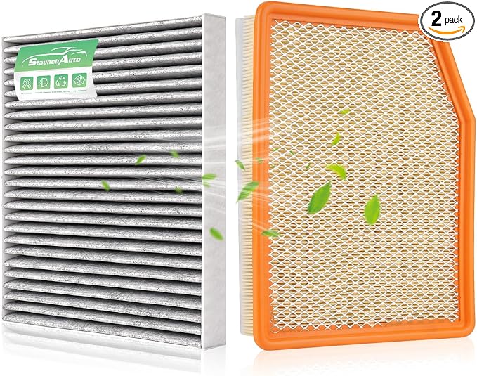 Engine & Cabin Air Filter for Silverado 1500; Sierra 1500; Suburban; Tahoe Air by StaunchAuto