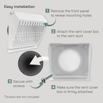 Vent Systems 6" Inch Exhaust Vent Cover - Image 4