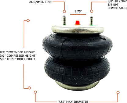 TORQUE 2 pcs of 6873 Air Bag Replacement - Image 9