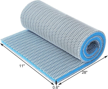 AQUANEAT Aquarium Filter Sponge 8-Layer Filter Media Pad, Cut-to-Size Foam Floss - Image 8