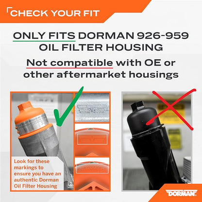 Dorman 926-959G Oil Filter Housing Seal Kit Universal Fit - Image 2