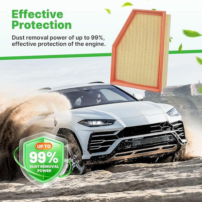 Engine+Cabin Air Filters Fit for 2018-2019 BMW X3, 2020-2021 X3, 2019 X4 - Image 3