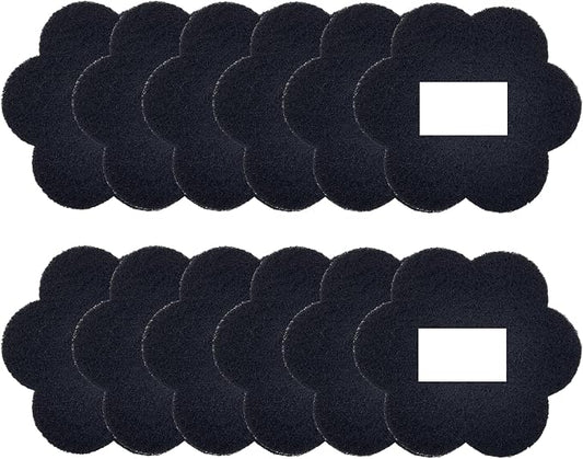 12-Pack Universal Trash Can Odor Absorbing Filters, Activated Charcoal by Home