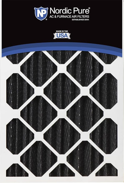 Nordic Pure 16x20x4 Pure Carbon Pleated Odor Reduction Merv 8 Furnace Filters 2 - Image 5