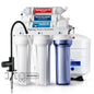 iSpring RCC7AK-BLK, NSF/ANSI 58 Certified, Alkaline 6-Stage Reverse Osmosis by iSpring