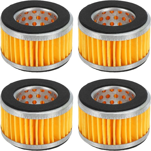 PATIKIL 2.6 x 1.6 Inch Air Compressor Intake Paper Filter 4 Pack Piston Type by PATIKIL