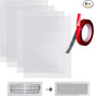 DIY Vent Cover Kit, 13.8"x11.8" Mesh Screen & 16.4FT Strong Residue-Free by Unknown