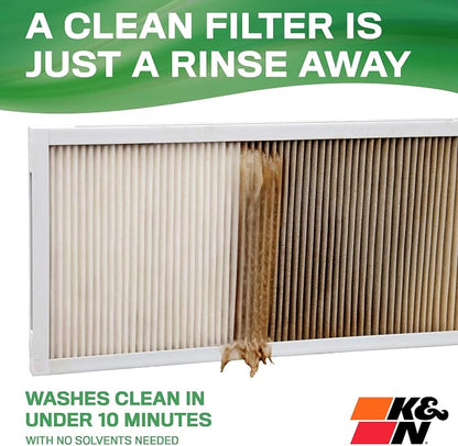 K&N 16X25X1 HVAC Furnace Air Filter, Lasts a Lifetime, Merv 13, the Last HVAC - Image 3