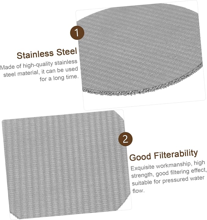 Lurrose Espresso Screen Stainless Steel Filter Mesh - Image 7