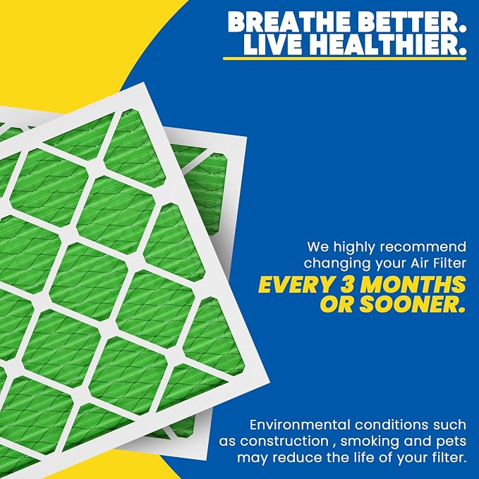 Maycold MERV 13 14x30x1 Air Filter, High-Efficiency Pleated AC & Furnace Filters - Image 6