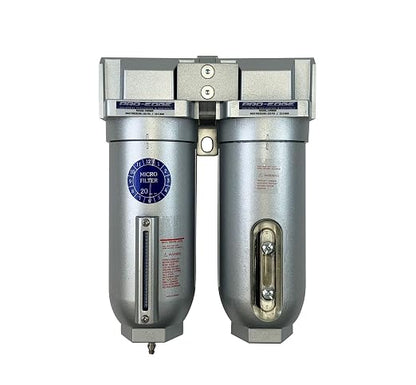 1/2" NPT Industrial Coalescing Filter Removes Oil, Moisture Vapor Aerosols and - Image 3