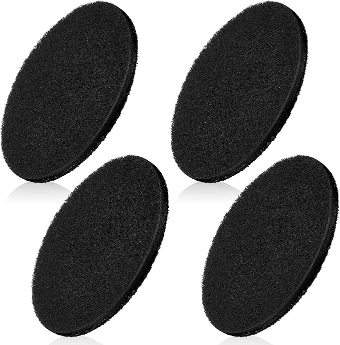Pangda 4 Pack Oval-Shaped Charcoal Filters by Pangda