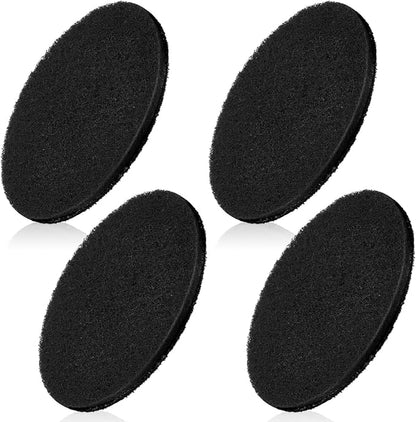 Pangda 4 Pack Oval-Shaped Charcoal Filters by Pangda