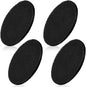 Pangda 4 Pack Oval-Shaped Charcoal Filters by Pangda