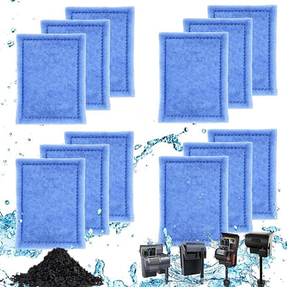 12 PCS Aquarium Filter Cartridge Filters, Rite-Size B Fish Tank Filter Cartridge by Unknown
