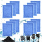12 PCS Aquarium Filter Cartridge Filters, Rite-Size B Fish Tank Filter Cartridge by Unknown